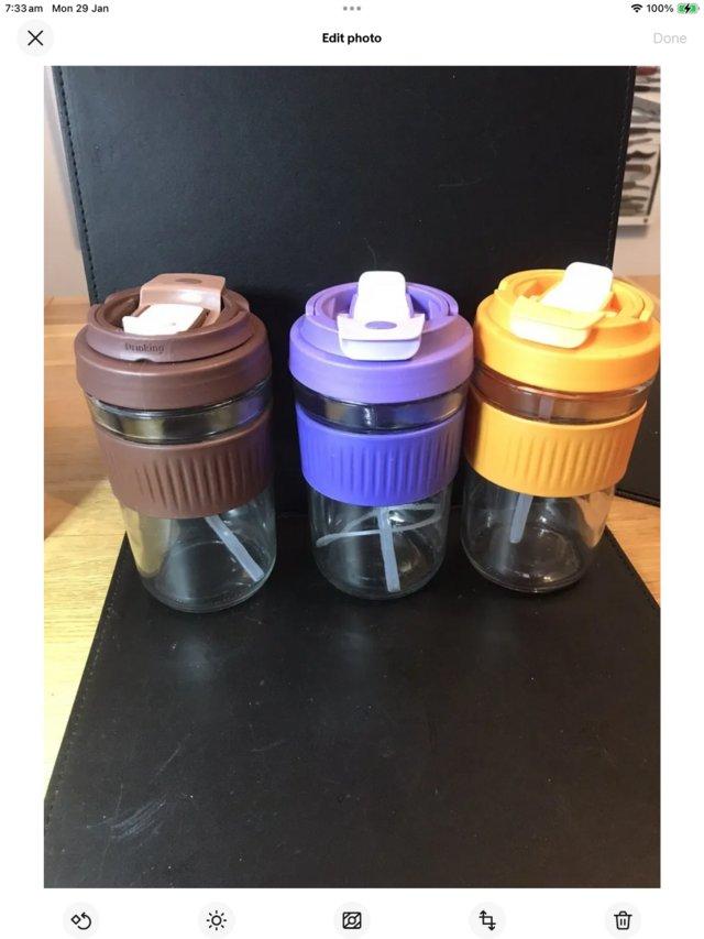 Preview of the first image of Outdoor 500ml Water Glass Cups Coffee Mug Leakproof Travel.