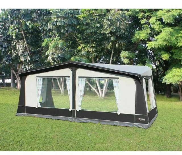 Preview of the first image of Camptech Cayman full awning size 9 with tall annexe.