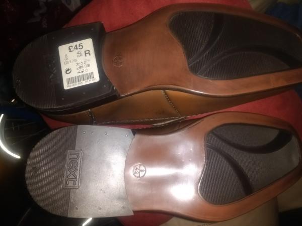 Image 2 of Never worn by Next Adult Men's gent's slip on shoes size 8