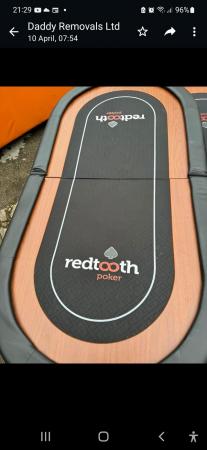 Image 2 of 2 x Redtooth poker table tops