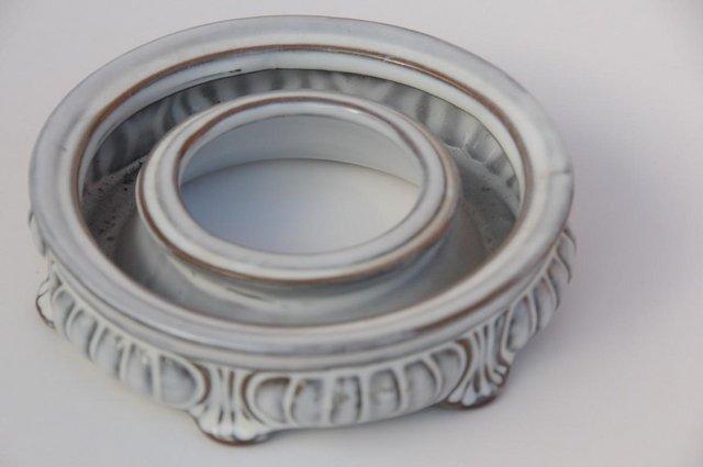 Image 3 of New Low Circular Ceramic Posy Ring or Flower Vase