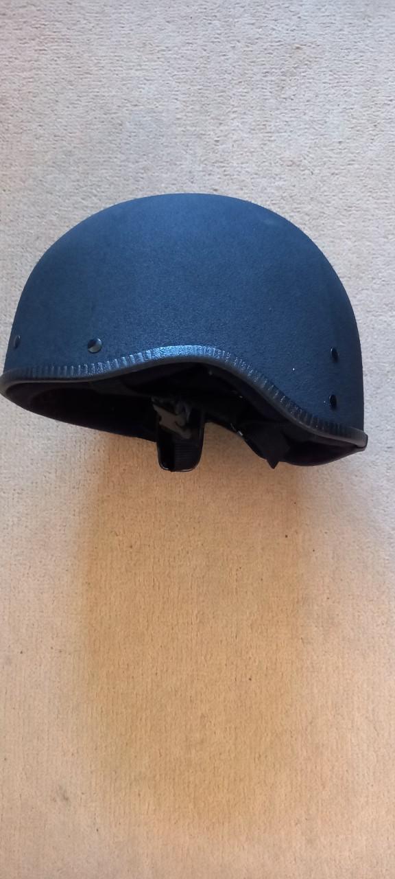 Preview of the first image of Like New Charles Owen Horse Riding Hat And Visor Cover.