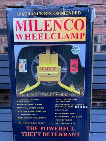 Image 1 of Milenco Wheel Clamp C14 for caravan