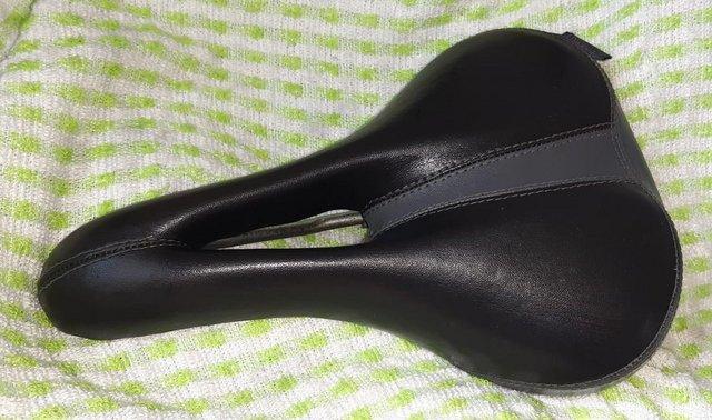 Preview of the first image of New - shaped / Padded bike seat saddle.