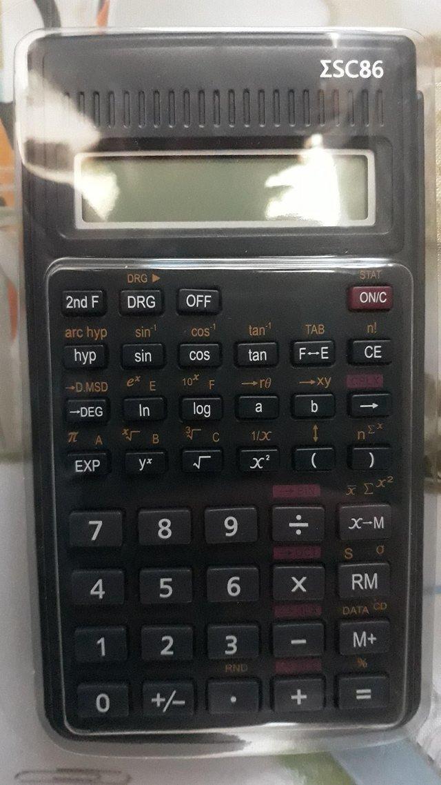 Preview of the first image of Scientific calculators for sale.