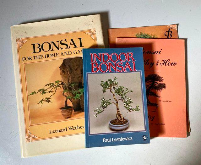Preview of the first image of Collection of Bonsai books for Indoor and outdoor trees.
