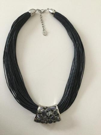 Image 3 of New Wax Corded Choker Necklace