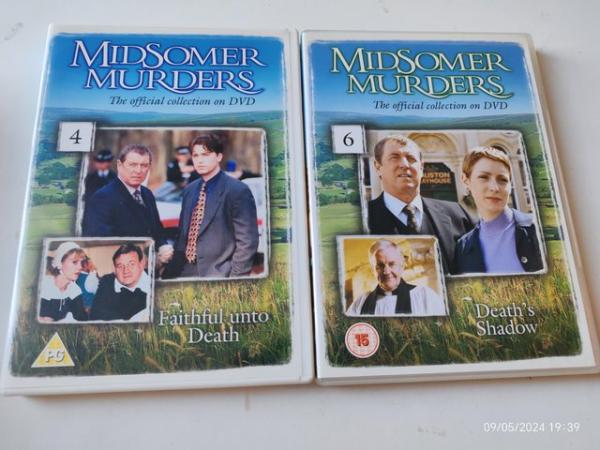 Image 1 of Midsomer murders dvd TV series collect Bundle 4 & 6