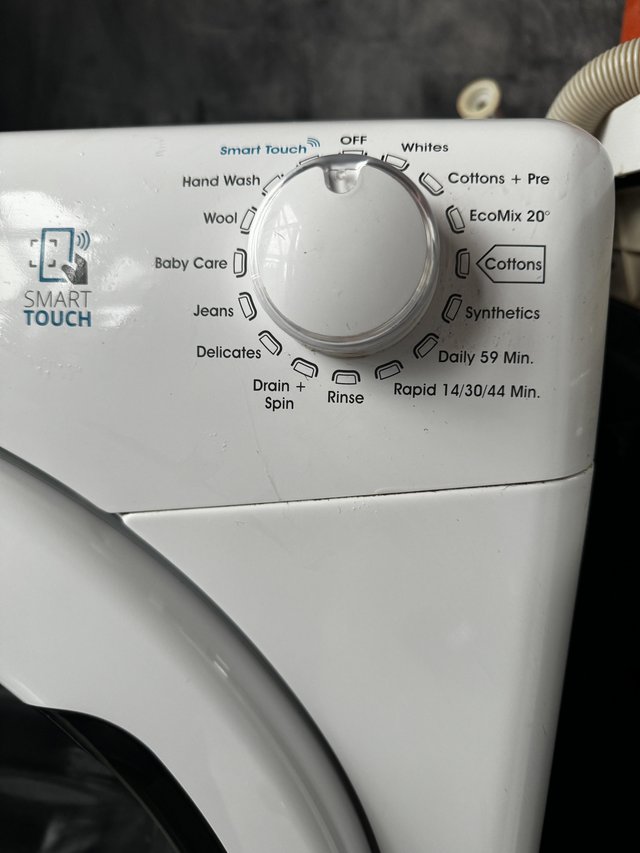 Preview of the first image of Candy 8kg washing machine.