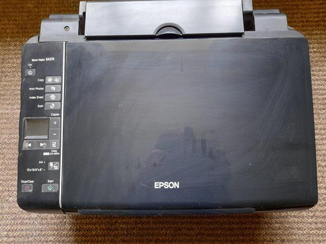 Preview of the first image of Epson Printer SX210/Scanner/Copier Black.