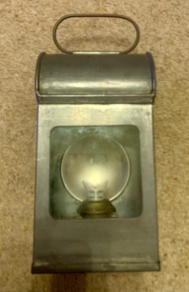 Preview of the first image of British Rail (W) paraffin lamp.