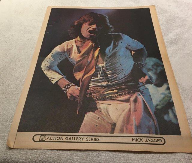 Preview of the first image of 29 Pop Poster Pictures from the 1970's music papers.