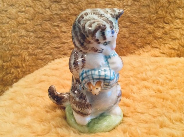 Preview of the first image of Beatrix Potter’s Miss Moppet Figure.