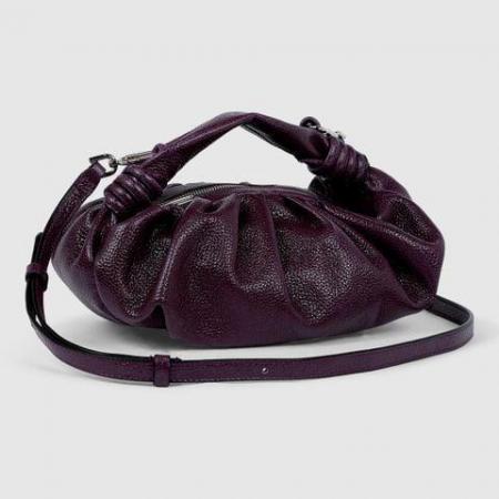Image 2 of Ecco Leather "Cocoon" / Scrunch Hobo Bag