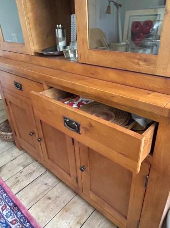 Image 2 of Beautiful Oak Dresser Cabinet