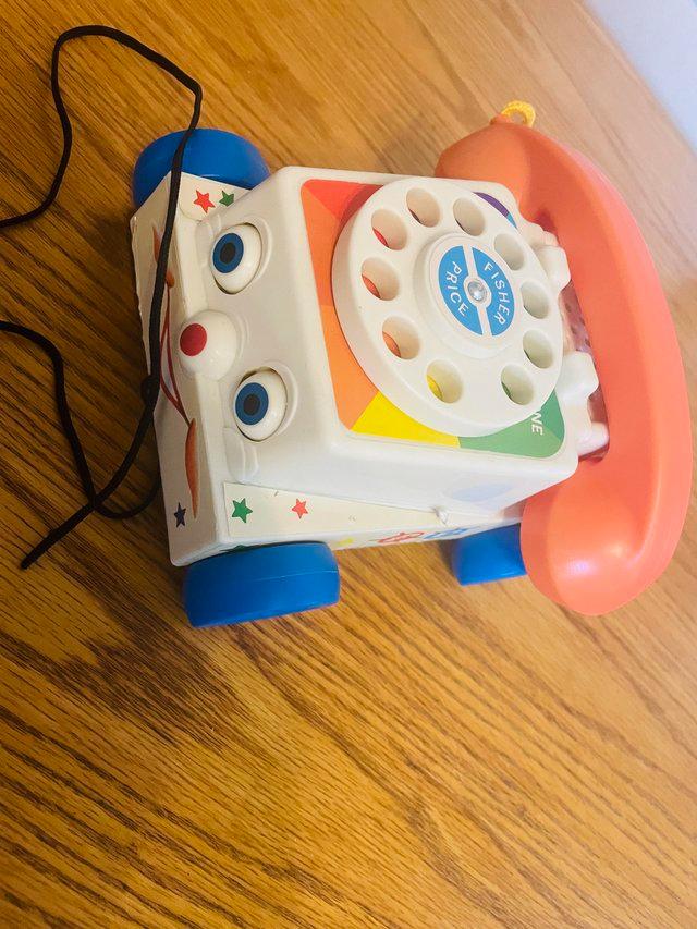 Preview of the first image of Fisher price telephone for sale.