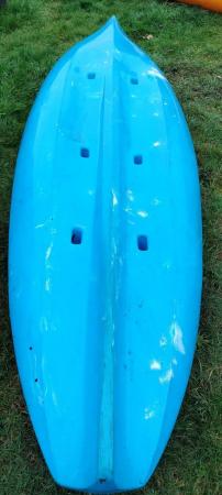 Image 2 of Islander Calypso sit on top kayak In blue and white