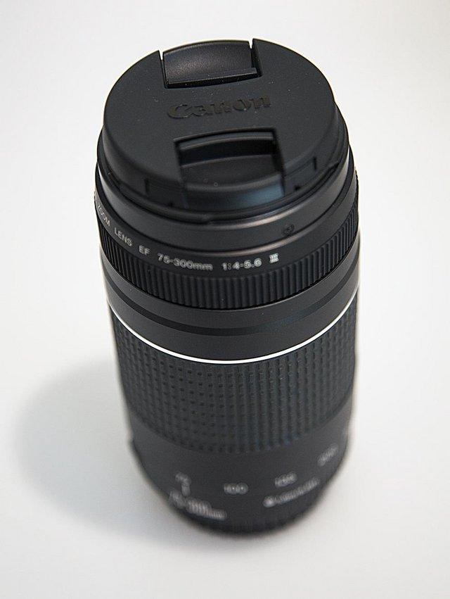 Preview of the first image of Canon EF 75-300mm f/4-5.6 III - NEW, BOXED.