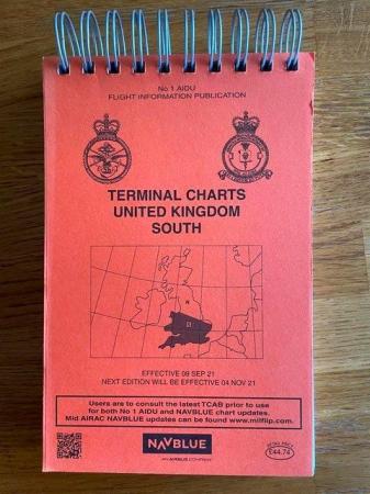 Image 1 of RAF AIDU Terminal Charts United Kingdom South.