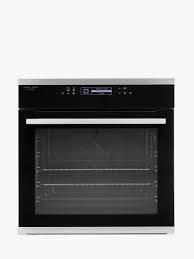 Preview of the first image of JOHN LEWIS ELECTRIC SINGLE SELF CLEANING OVEN-BLACK-71L-FAB.
