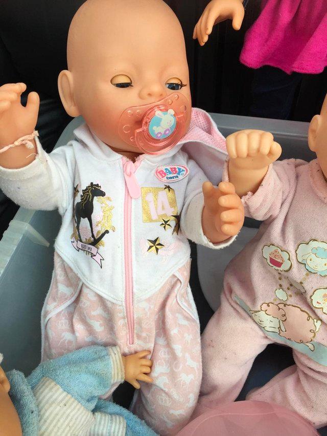 Preview of the first image of Baby Annabell & Baby born with clothes and accessories.