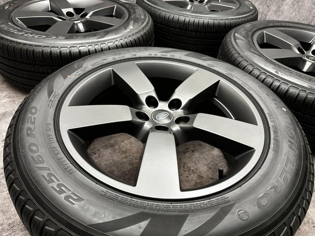 Preview of the first image of 20" DEFENDER 2024 L663 style 5098 genuine grey alloy wheels.