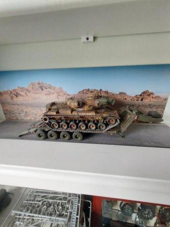 Image 2 of 1/35 Scale U.S. Tank Transporter with Tank