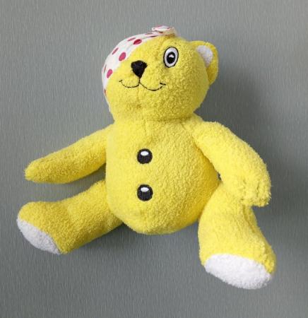 Image 7 of Children in Need Small Pudsey Bear Soft Toy & Key Ring..