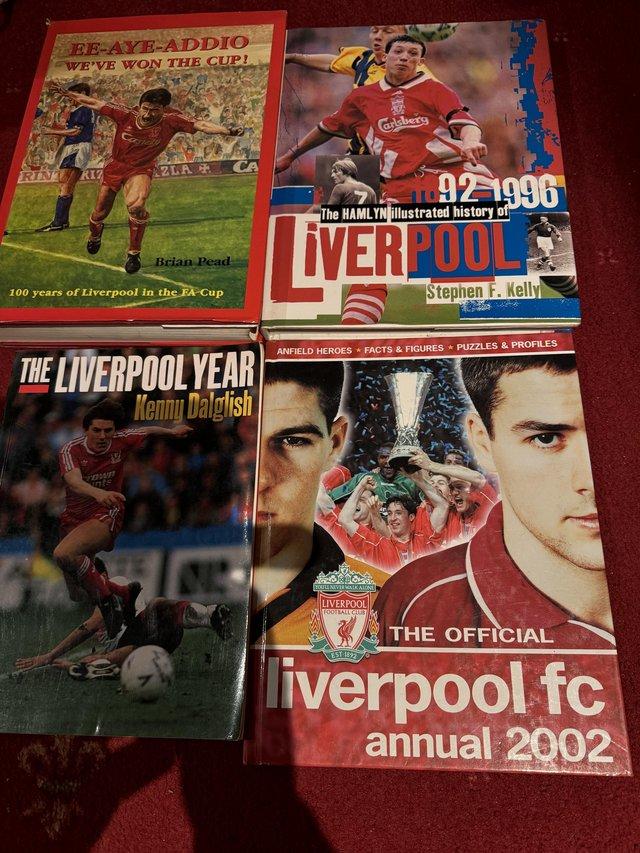 Preview of the first image of Liverpool football club books.