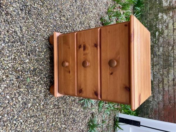 Image 3 of Wooden Bedside Table, Good Condition