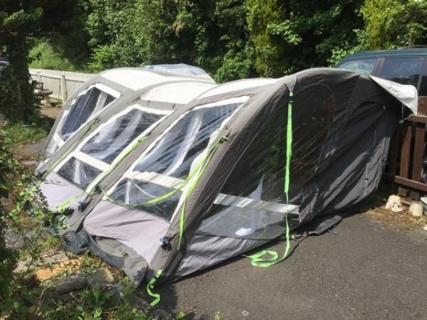 Image 1 of Rally Air Pro 390 Awning good condition with ground sheet