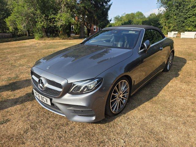 Mercedes E220D Amg line premium Auto convertible