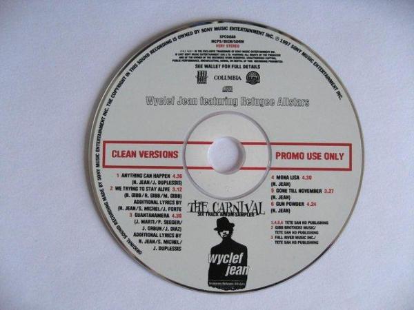 Image 3 of Wyclef Jean - The Carnival Six Track Sampler Clean Version -