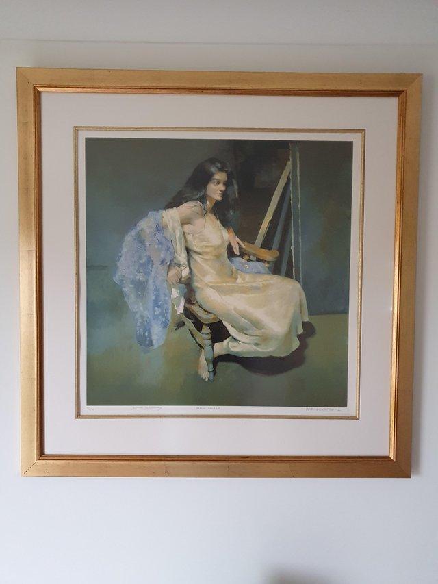 Preview of the first image of ROBERT LENKIEWICZ ESTHER SEATED.