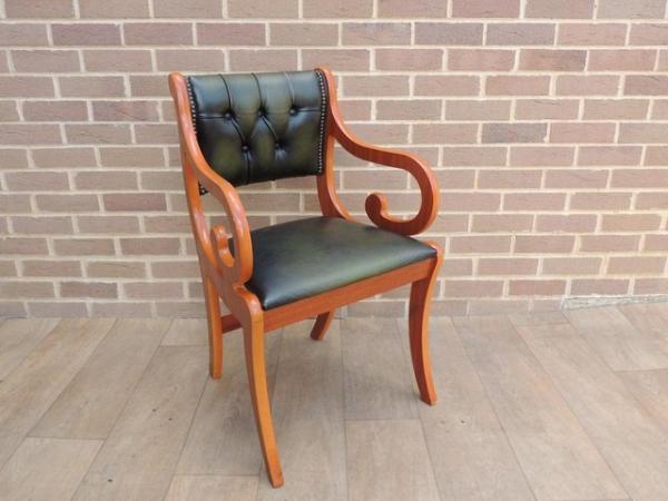 Image 6 of Chesterfield Compact Carver Desk Chair (UK Delivery)