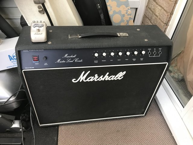 Preview of the first image of Marshall 2199 Master Lead Combo with Marshall pedal.