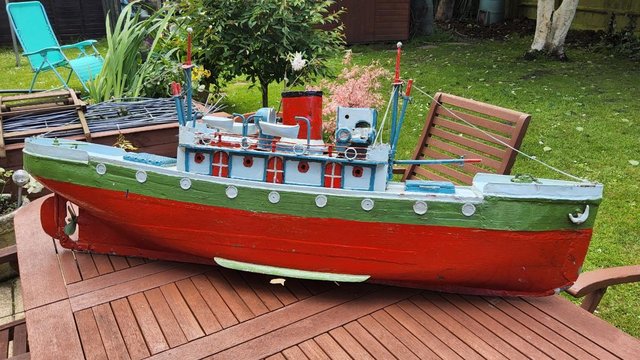 Image 4 of Model boat metal construction