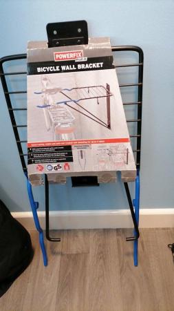 Image 1 of BICYCLE WALL RACK FOR TWO BICYCLES