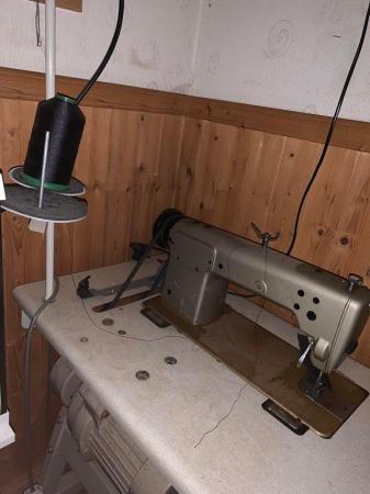 Image 1 of Industrial Sewing Machine with built in table