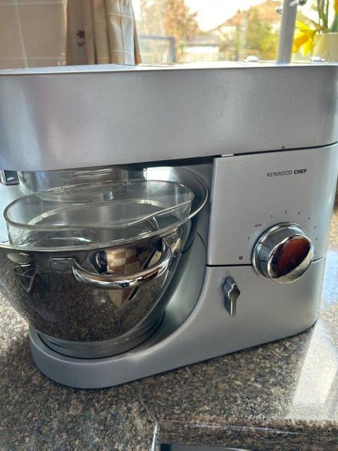 Preview of the first image of Kenwood Chef food mixer hardly used and liquidiser.