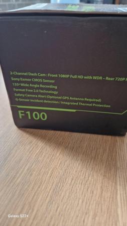 Image 1 of Thinkware dash cam F100 new in box