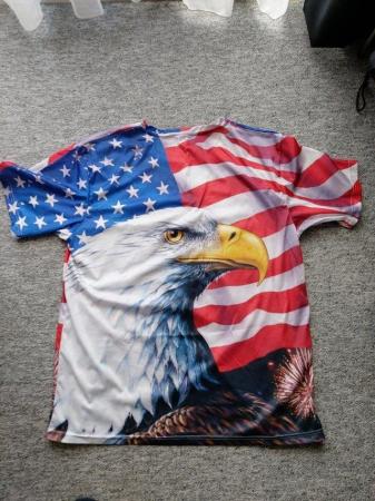 Image 1 of American Eagle 3D Print T-shirt Short Sleeve