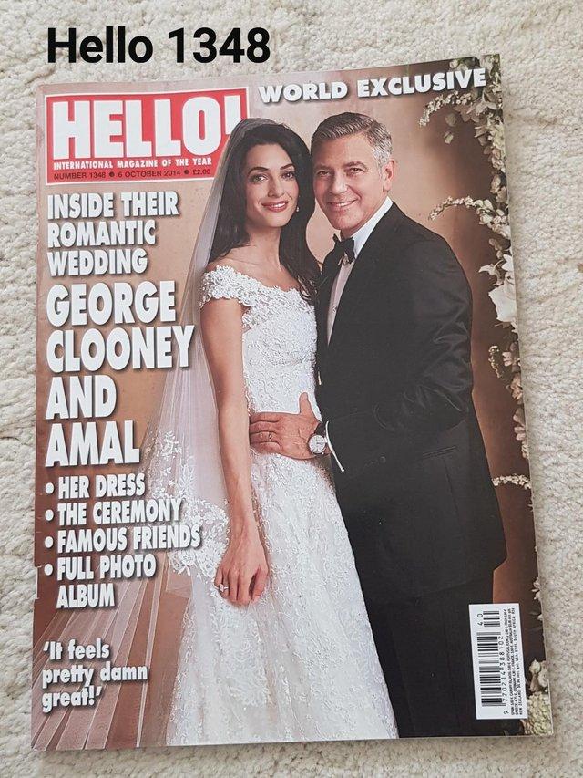 Preview of the first image of Hello Magazine 1348 - World Exc: George Clooney Weds Amal.