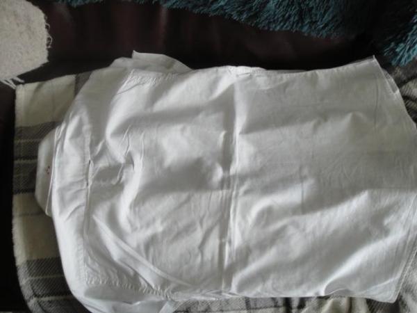Image 1 of Short Sleeve White Shirt (C411)
