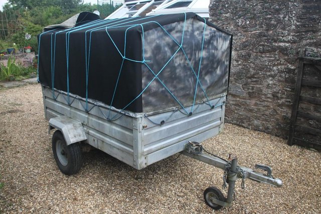 Image 5 of Good working trailer for garden or DIY