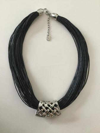 Image 2 of New Wax Corded Choker Necklace