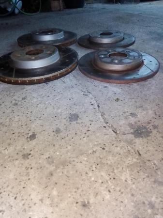 Image 1 of Jaguar X type front and rear discs for sale