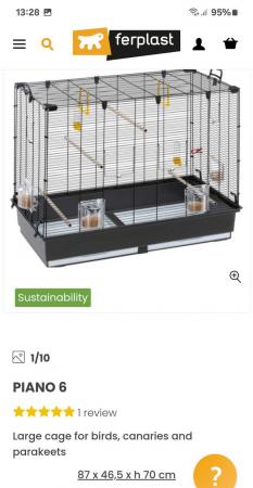 Image 5 of Ferplast bird cage large