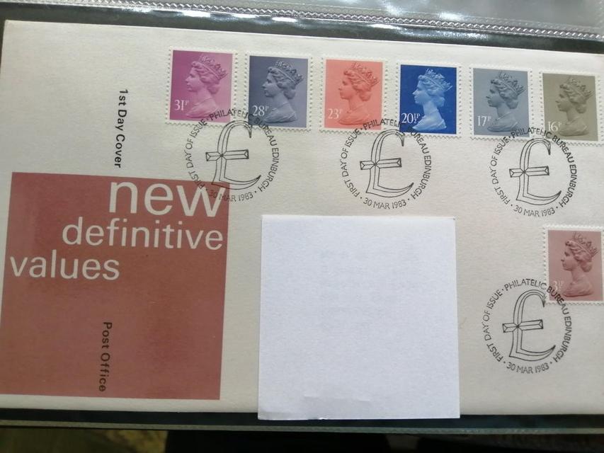 Preview of the first image of First Day Covers British in album.