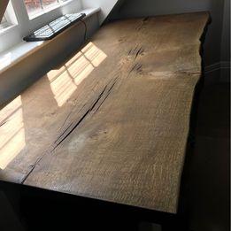Image 3 of Waney edge high quality oak desk
